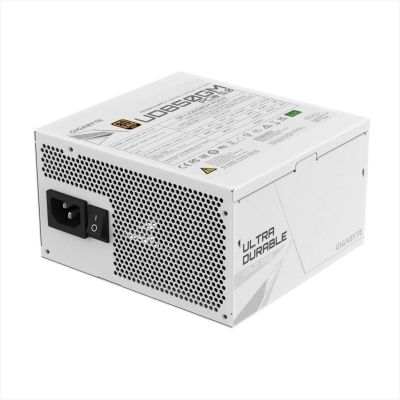 PSU 850W GIGABYTE UD850GM PG5W 80 PLUS GOLD w/PCIE 5.0, FULL MODULAR, WHITE, GP-UD850GM PG5W