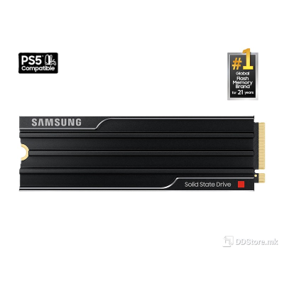 SSD M.2 Samsung NVMe 9100 Pro with Heatsink 4TB PCIe 5.0 x4