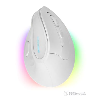 MARS Mouse Gaming MM-SK Wireless Vertical, White