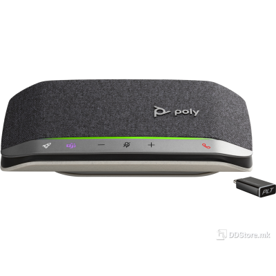 HP Poly Speaker Sync 20+, Microsoft Teams Certified, Rechargeable Li-ion, Up to 20 hours (talk time), USB Type-C; Wireless: Bluetooth, USB Type-C BT700