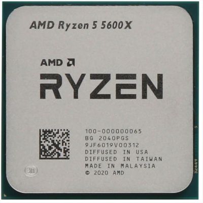 CPU AMD RYZEN 5 5600X, Six Core, 4,6GHz 35MB s.AM4 TRAY, 100-000000065