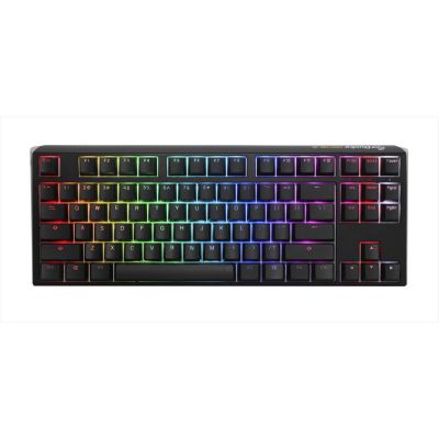 KEYBOARD MECHANICAL DUCKY ONE 3 CLASSIC RGB TKL PBT Double-shot keycaps HOT-SWAPPABLE Cherry MX Speed Silver, DKON2187ST-PUSPDCLAWSC1