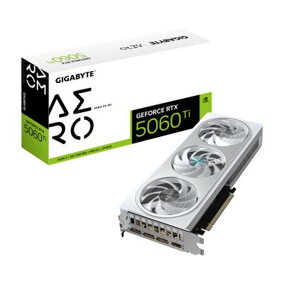 nVidia GeForce RTX 5060 Ti AERO 8GB 128bit GV-N506TAERO OC-8GD rev. 1.0