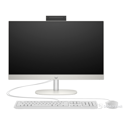 HP PC AIO ProOne 240 G10, Intel Core i5-1334U, 23.8" FHD, 8GB, 512GB SSD, FreeDOS, White