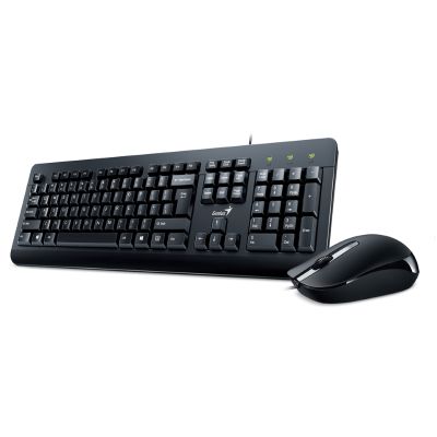 KM-160 USB US Keyboard + Mouse Black