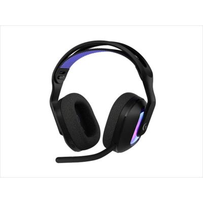 HEADPHONES LOGITECH Gaming-Headset G522 Wireless LIGHTSPEED RGB w/removable microphone 981-001544, Black