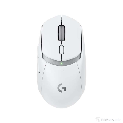 Logitech Mouse G309 LIGHTSPEED, Gaming, RF Wireless + Bluetooth, 2560 DPI, 400 fps, AA batt, White
