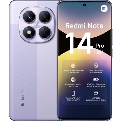 Redmi Note 14 Pro 5G 8/256 PurPurple