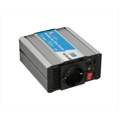 CAR POWER VOLTAGE CONVERTER EXTRALINK OPIM-300W 12V>230V 300W/600W, w/USB ,EX.18037