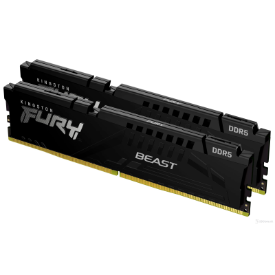 DIMM 32GB DDR5 6400MHz Kingston Fury Beast CL32 Kit (2x16GB) EXPO