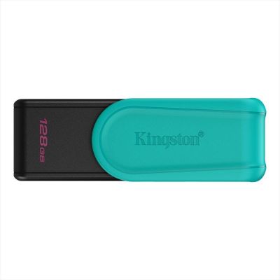 USB Flash Drive 3.2 Gen1 128GB KINGSTON DATA TRAVELER EXODIA S, Black/Blue, DTXS/128GB