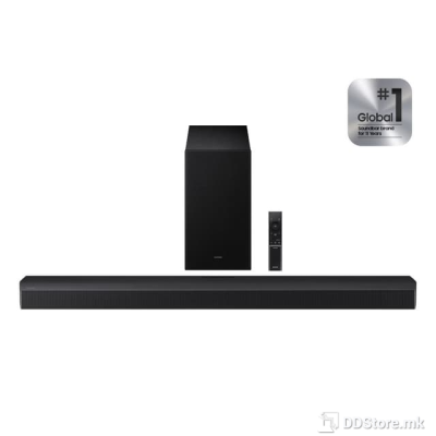 SAMSUNG HW-B750F/EN, Soundbar with Wireless  Subwoofer (Black), 5.1 Channels