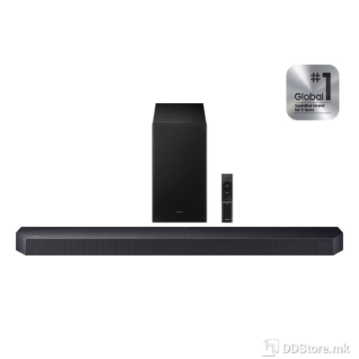SAMSUNG HW-Q600F/EN, Soundbar with Subwoofer (Black), 3.1.2 Channels
