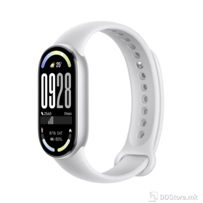 Xiaomi Smart Band 10 Active Glacier Silver, 1.72 inch AMOLED Touch Display