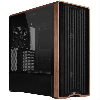 CASE LIAN LI E-ATX/EEB LANCOOL 217 Mid-Tower w/ Tempered glass,2x170mm ,2x120mm,1x140mm, ARGB/FAN Hub, BTF, x2 PSU Mounting modes, Black, LAN217X