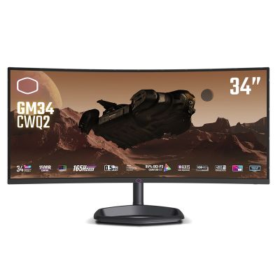 34 inch GM34-CWQ2 UWQHD 3440x1440 165 Hz USB-C 65W gaming monitor (CMI-GM34-CWQ2-EK)