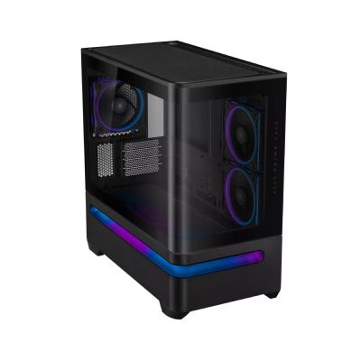 AP202 Prime TG ARGB CASE crno