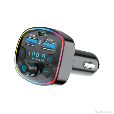 Wireless Bluetooth FM Transmitter Forever TR-360 Hands Free/Dual Charger w/LCD Display