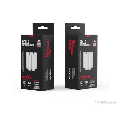 Thermal Printer Roll Set Maxlife