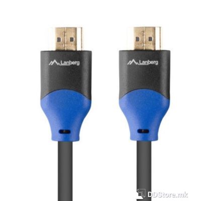 Cable HDMI M/M 3m v.2.0 4K with ethernet CU Black Lanberg