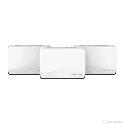 Mercusys Wireless BE MESH Halo H27BE 3600Mbps Dual Band WiFi7 Router 3-Pack