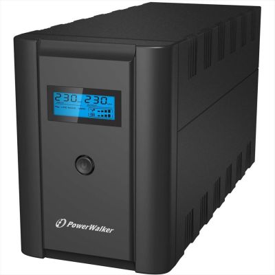 UPS 1200VA/600W POWERWALKER BASIC VI 1200 SHL, 2xSHUKO, USB
