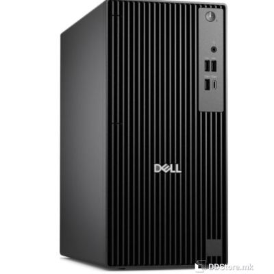PERSONAL COMPUTER DELL Pro Tower QCT1250, Intel I3-14100, 8GB RAM DDR5 4800MHz, 256GB SSD M.2, Key.+Mouse, Intenal SPK, Ubuntu,3y
