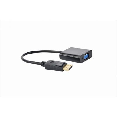 CONVERTOR DP (M) TO VGA (F) CABLEXPERT BLACK, A-DPM-VGAF-02