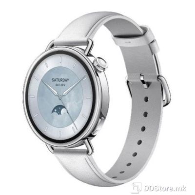 Xiaomi Watch S4 41mm White Leather Strap (White) AMOLED 1.43"