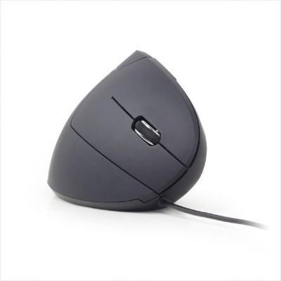 MOUSE WIRED GEMBIRD, ERGO, USB, 3200DPI, Black, MUS-ERGO-01
