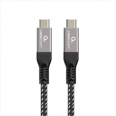 CABLES USB TYPE-C 4 Gen.3x2 TO TYPE-C 40 Gbps 240W, 1,5m CABLEXPERT, Black, CCBP-USB4-CMCM240-1.5M