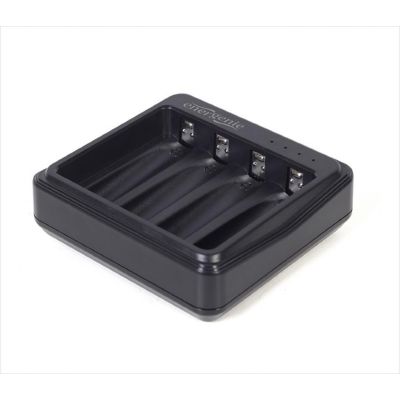 Battery CHARGER ENERGENIE, 4x AA/AAA, BLACK, TYPE-C, BC-USB-03
