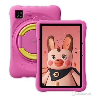 OSCAL PAD 60 Kids Tablet (Pink), 10.1" IPS HD 800x1280 Display