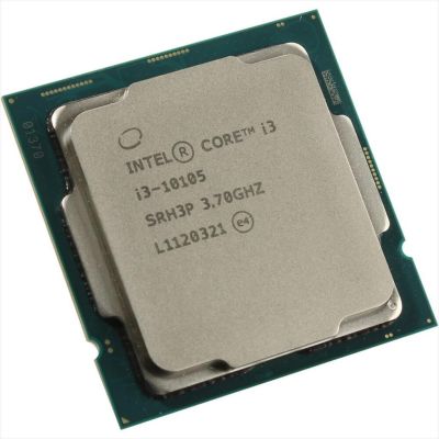 CPU INTEL i3-10105 3,7GHz QUAD CORE 6MB s.1200, TRAY, CM8070104291321
