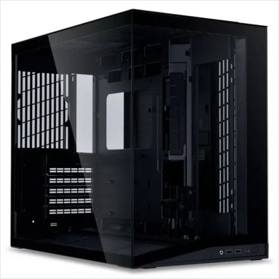 CASE LIAN LI ATX O11 DYNAMIC Mid-Tower V2 w/2x Tempered glass, Black, O11DMIV2X