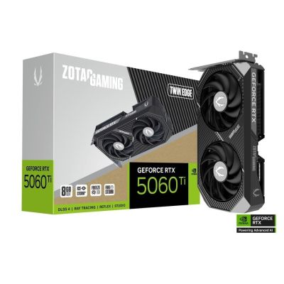 VGA ZOTAC RTX 5060 Ti Twin Edge 8GB GDDR7, 3xDP, HDMI, ZT-B50610E-10M