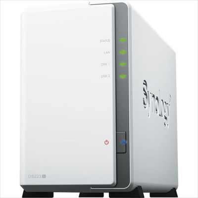 NET NAS SERVER SYNOLOGY DS223J 2 HDD BAY/2