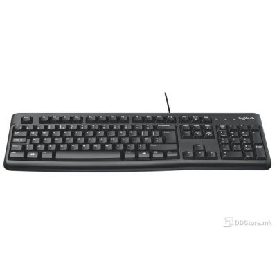 Keyboard Logitech Business K120 USB Black Slim