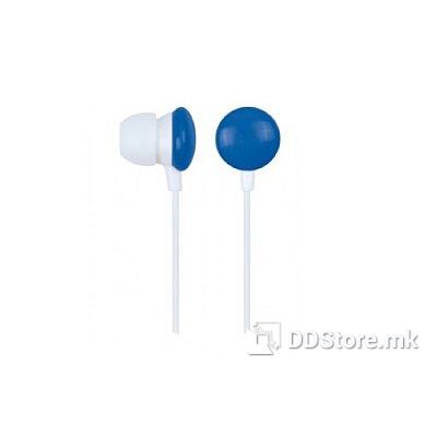 Earphones Gembird MHP-EP-001-B Candy Blue