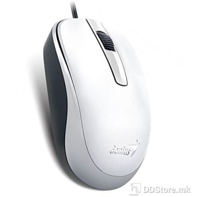 Genius mouse optical wired DX-120, White