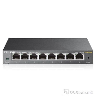 TP-Link TL-SG108E 8-Port Gigabit Desktop Easy Smart Switch