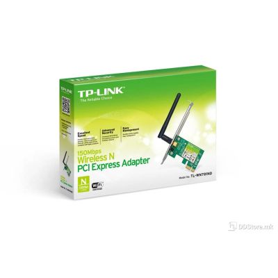 TP-LINK Wireless PCI express Adapter, 150 Mbps, with Detachable Omni Directional Antenna