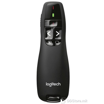 Wireless Presenter Logitech R400 w/Red laser pointer