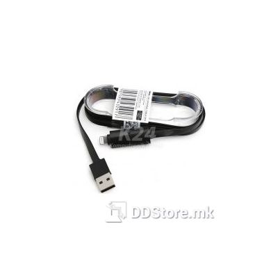 USB Cable 2in1 Micro USB and Lightning Black Omega