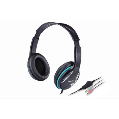 Genius HS-400A w/microphone, 2x3.5mm jack