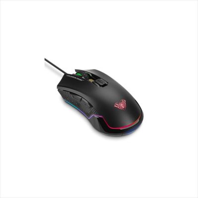 Aula Nomad Gaming Mouse Wired USB 6 colors 2000dpi Black 9002S