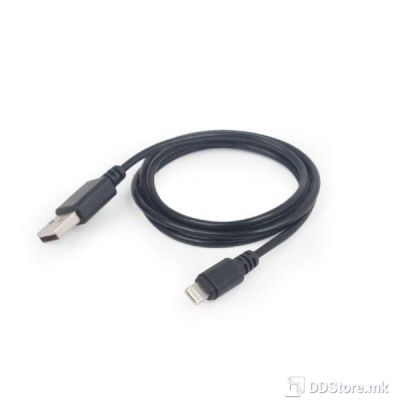 USB Cable for Apple devices Lightning Gembird 1m Black