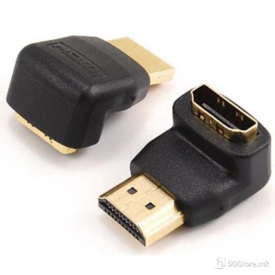 SBOX HDMI-F to HDMI-M 90degrees adapter Black