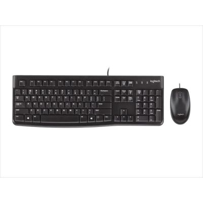Logitech MK120 Combo Keyboard + Mouse Wired 920-002562