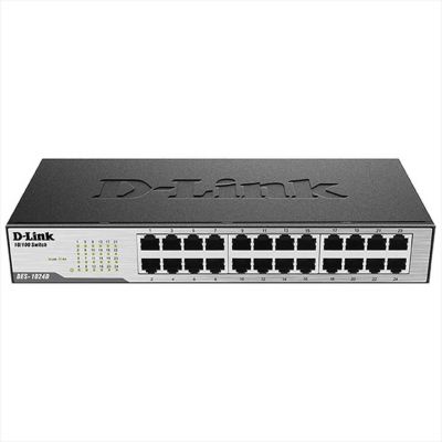 D-LINK NET Switch 24-port 10/100 DES-1024D